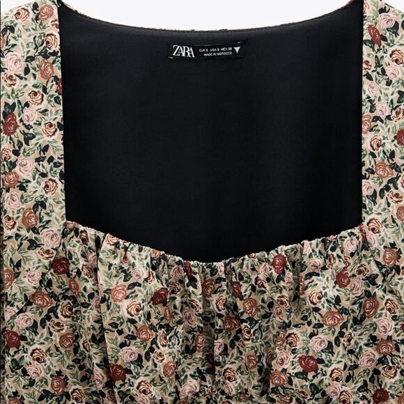 ✨ZARA FLORAL PRINT DRESS✨ - Picture 6 of 8